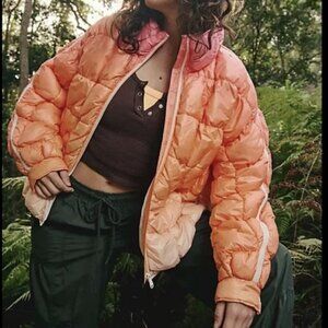 NWT FP Movement Scrunchy Glossy Packable Pippa Puffy Jacket, Small